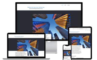 Website voor Geurtsen Advisering